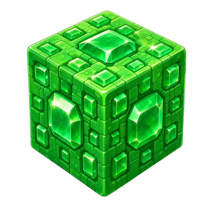 Emerald block